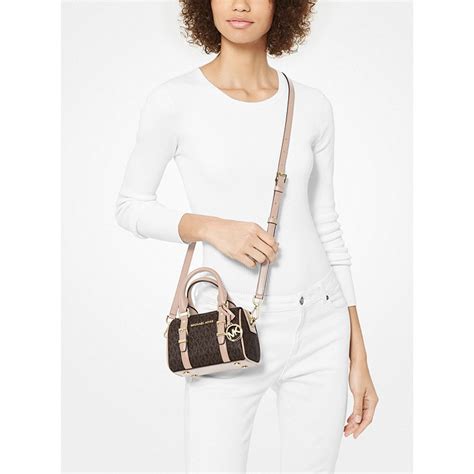 michael kors bedford legacy extra-small logo duffle crossbody bag stores|Bedford Legacy Extra.